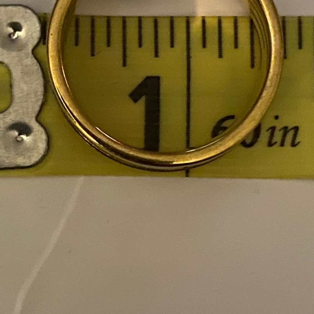 3/25 Stainless Steel Band Ring wedding black - Picture 15 of 16